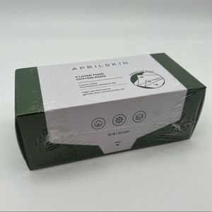 AprilSkin 3-Layer Cotton Pads ( SEALED - Unopened )